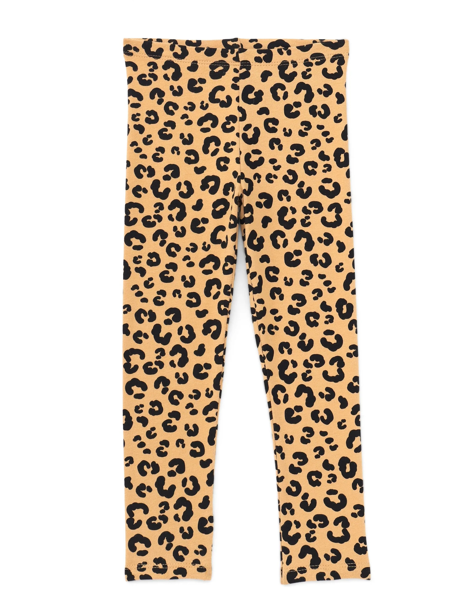 Garanimals Toddler Girl Basic Printed Jersey Leggings, Sizes 18M-5T | Walmart (US)