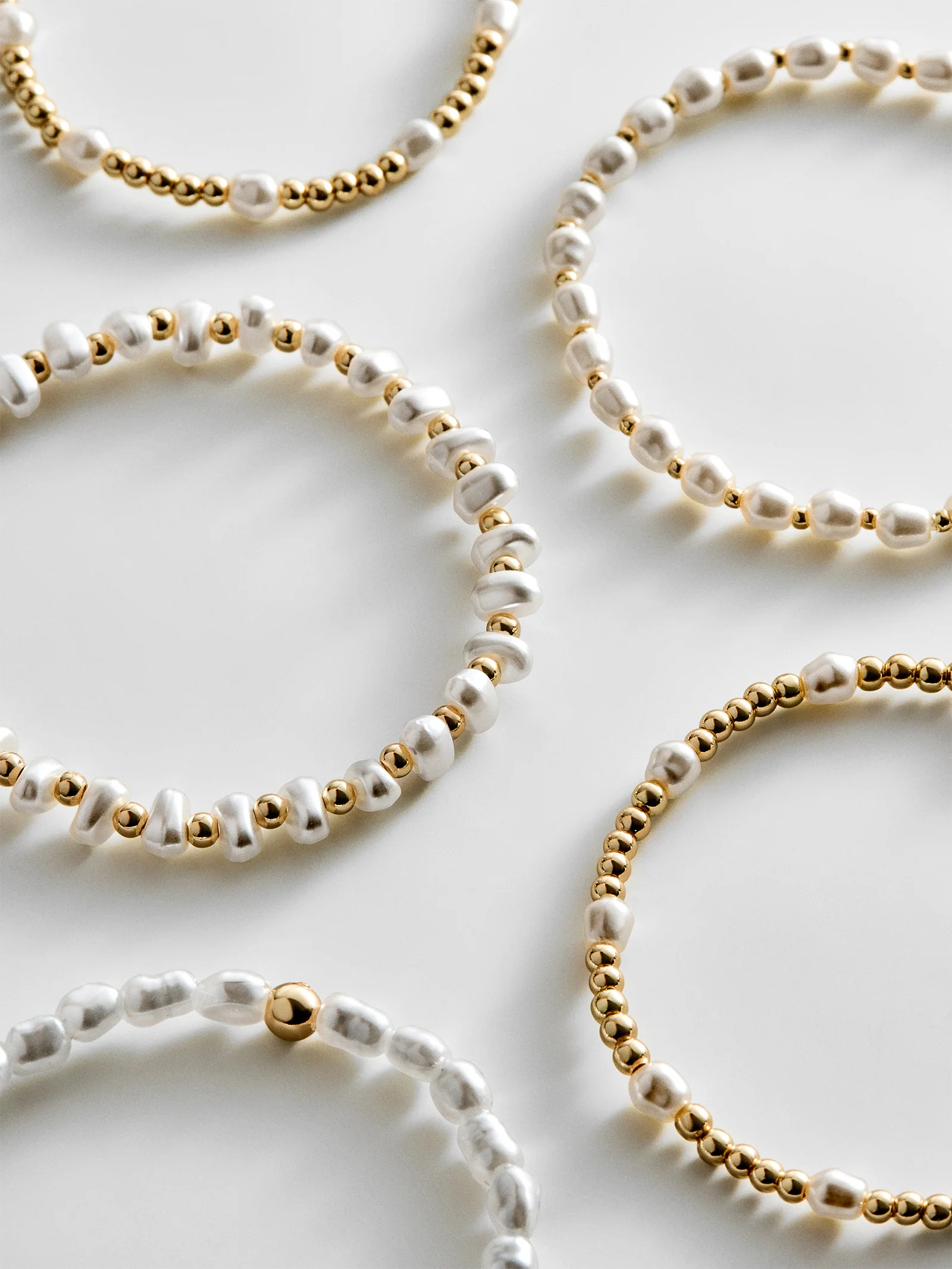 Pearl Stretch Bracelet - Repeating Pearl | BaubleBar