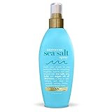 OGX Moroccan Sea Salt Spray, 6 Ounce Bottle, Sea Salt Styling Spray, Like a Day at The Beach | Amazon (US)
