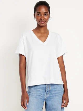 Vintage V-Neck T-Shirt | Old Navy (US)