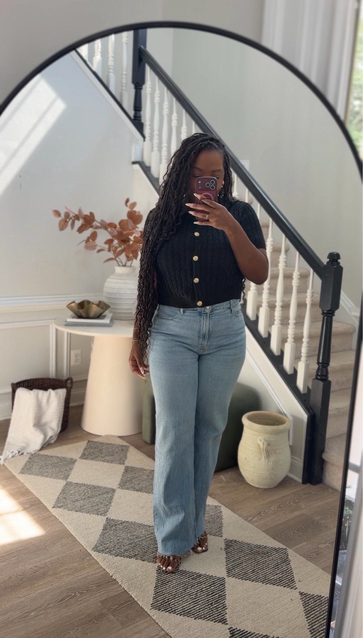 Old Navy has some of the best jeans for the Fall! These are  tall and I can wear them with a heel. I’m 5’10 and wearing a size 14

#LTKootd #LTKMidsize #LTKgrwm