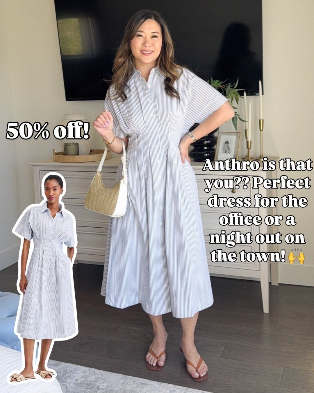 50% off this cute dress! 

Summer sale, summer dress, look for less, affordable fashion, summer fashion, TCS, trending

#LTKootd #LTKSeasonal #LTKSaleAlert