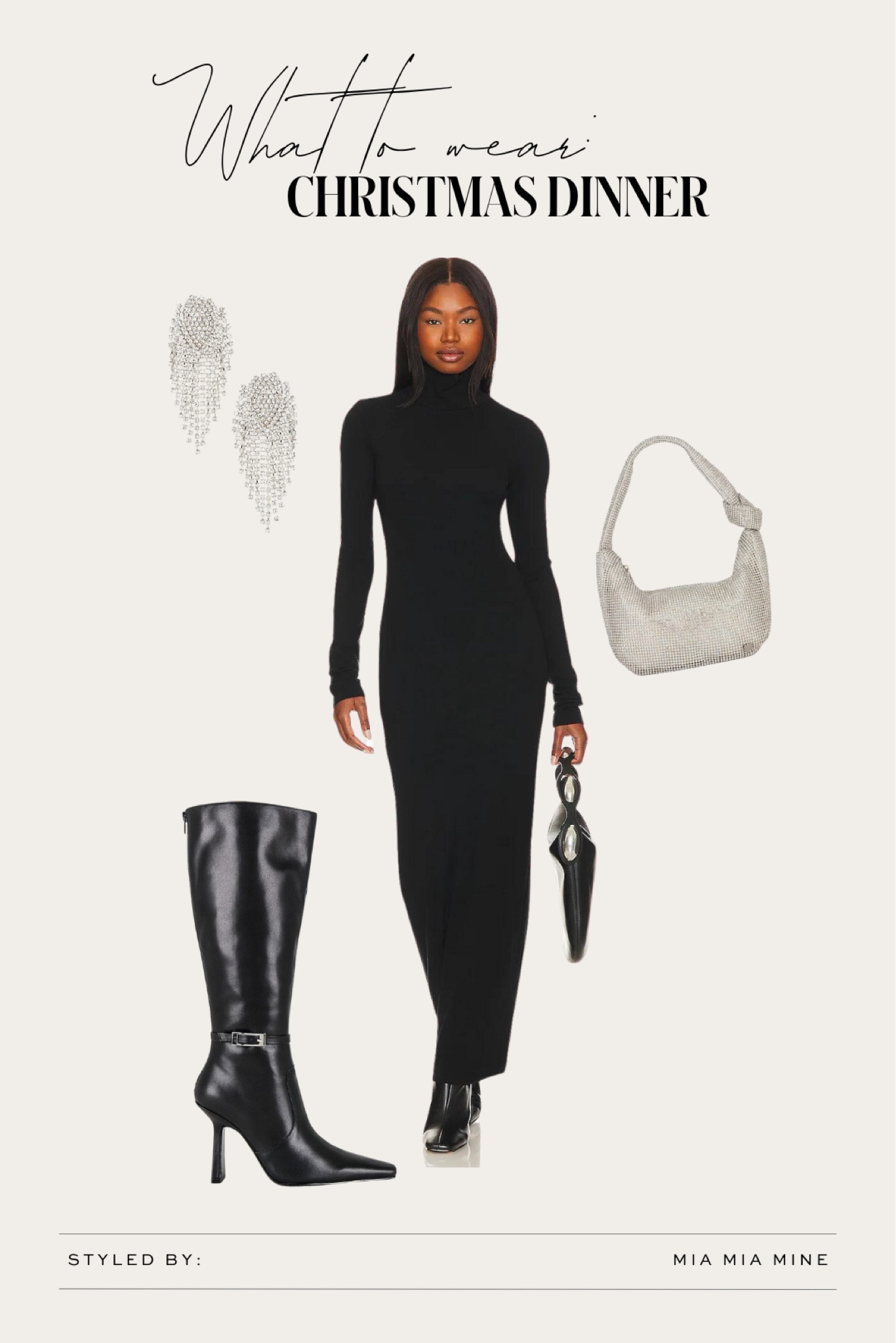Holiday outfit ideas / Christmas outfit / holiday dress
Revolve sweater dress
Chandelier earrings
Revolve knee high boots 

#LTKSeasonal #LTKstyletip #LTKHoliday