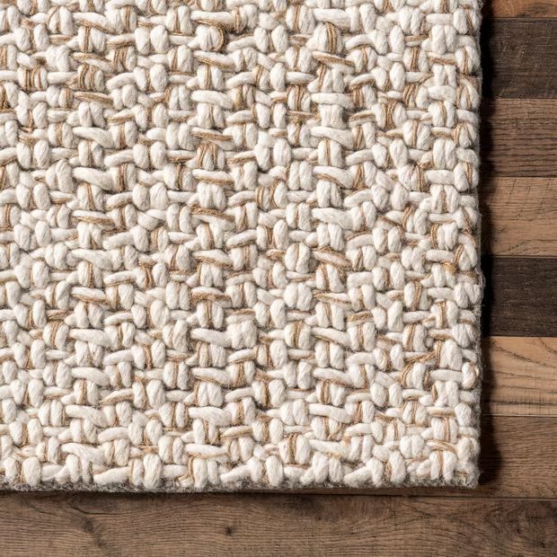 Ivory Celina Handwoven 8' x 10' Area Rug | Rugs USA