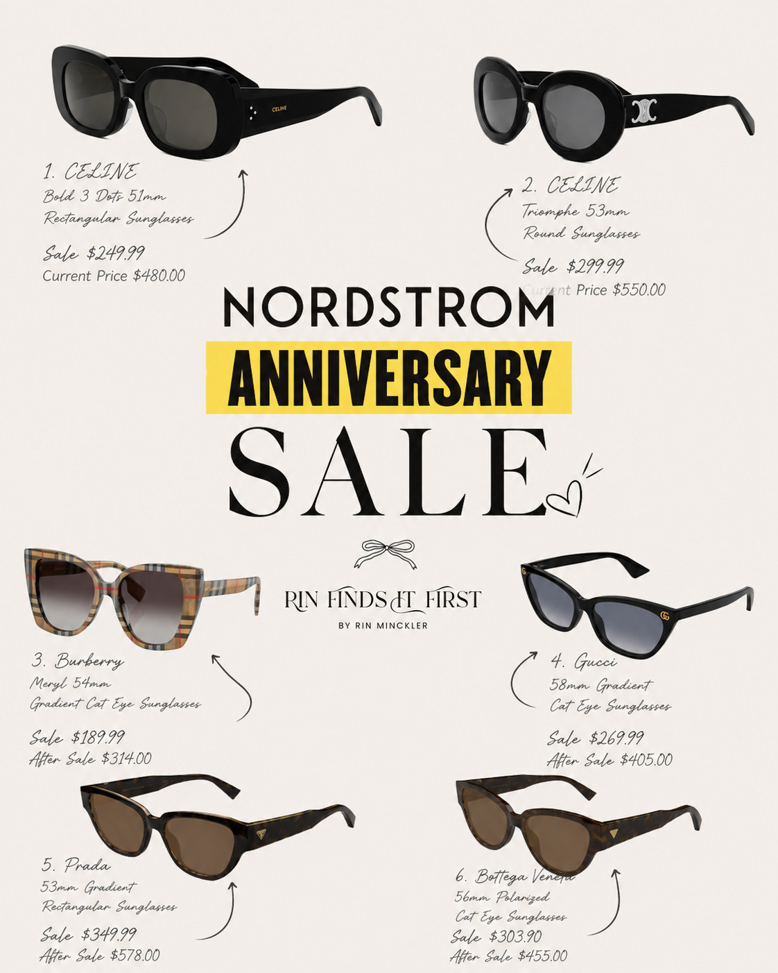 The Designer sunglasses sale at Nordstrom Anniversary is so good! 

 #LTKgrwm #LTKootd #LTKSaleAlert