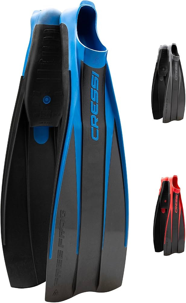 Cressi High Duty Full Foot Pocket Scuba Diving Fins | Hi-Surface: Below Blade Foot Pocket | Free ... | Amazon (US)