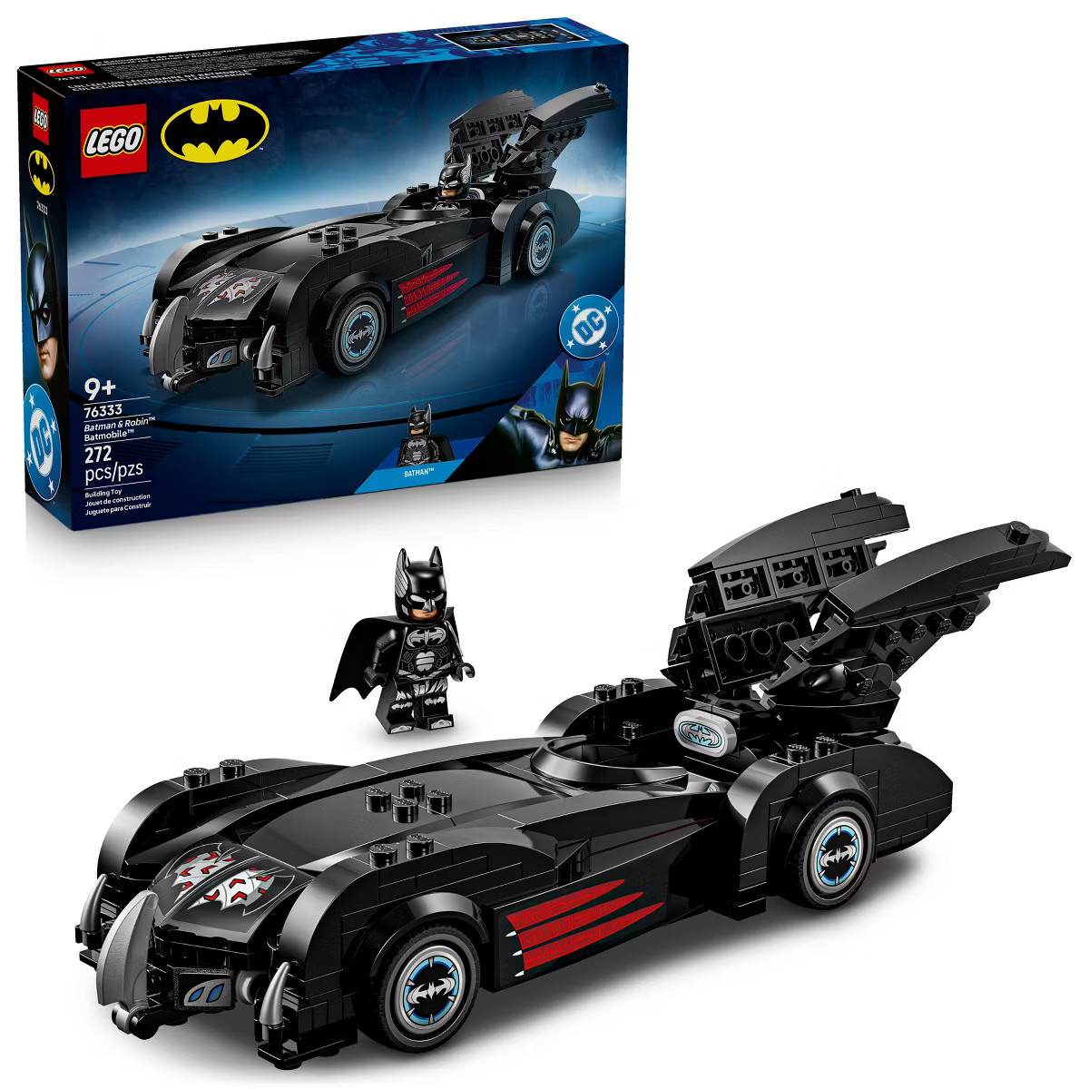 LEGO DC Batman: Batman & Robin Batmobile 76333 | Target