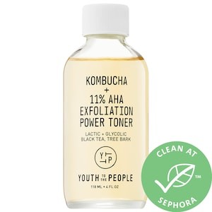 Kombucha + 11% AHA Exfoliation Power Toner | Sephora (US)