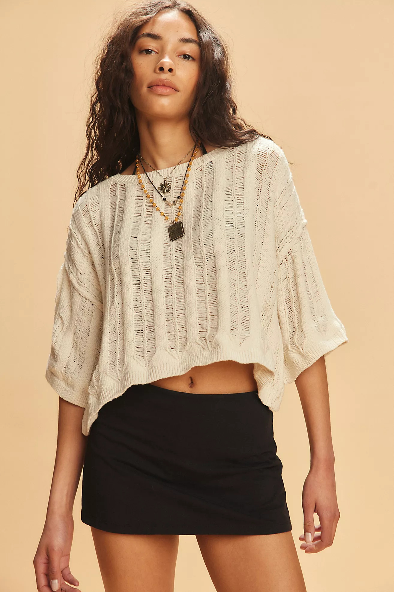 My Little Micro Mini Knit Skort | Free People (Global - UK&FR Excluded)