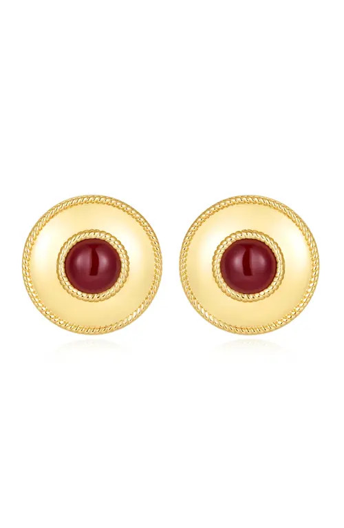 Luv AJ The Shiraz Stud Earrings in Gold at Nordstrom | Nordstrom