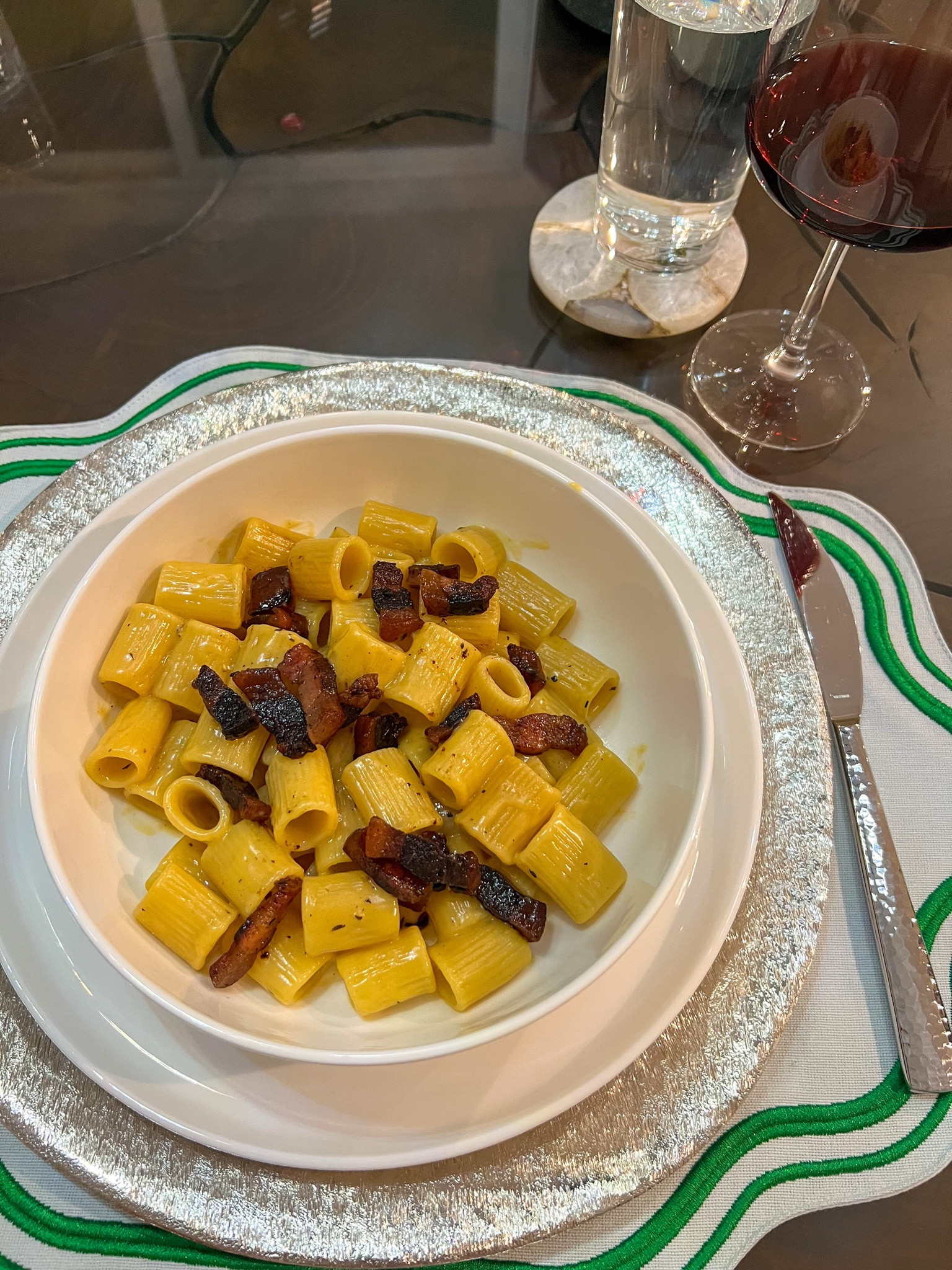 Christmas dinner carbonara 🍝

#LTKHome #LTKSeasonal #LTKHoliday