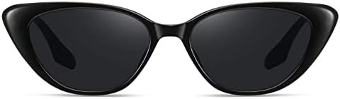 Trendy Small Narrow Cat Eye Sunglasses for Women 90s Retro F7514 | UV400 cute chic sunnies, 90s v... | Amazon (US)