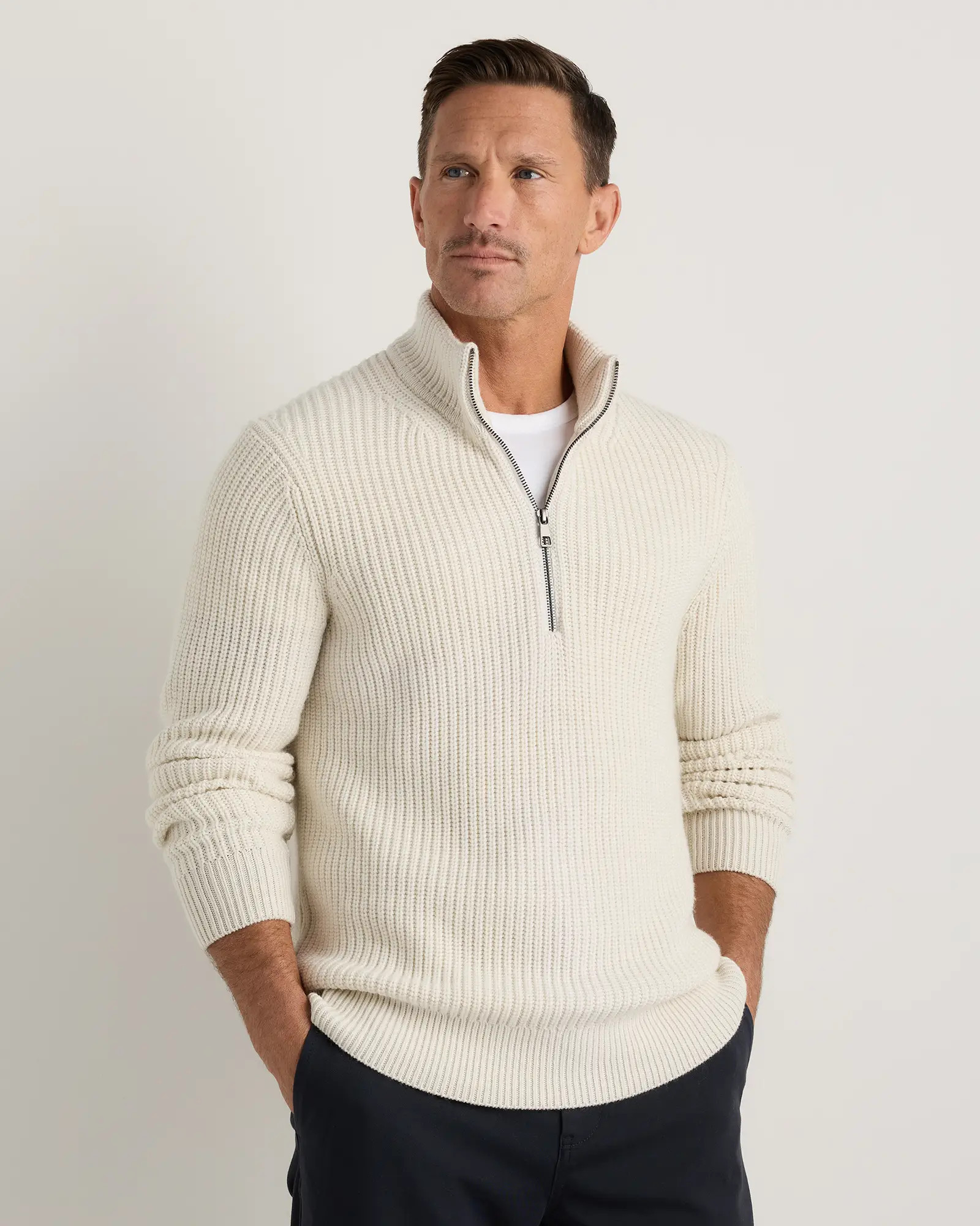 Australian Merino Wool Half Zip Sweater | Quince
