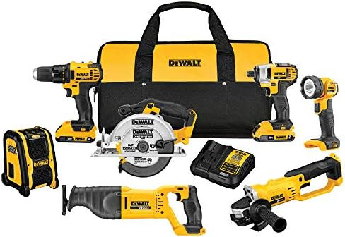 DEWALT 20V MAX Combo Kit, Compact 7-Tool (DCK720D2) | Amazon (US)