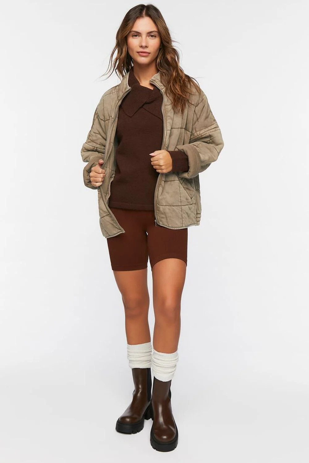 Quilted Zip-Up Jacket | Forever 21 (US)