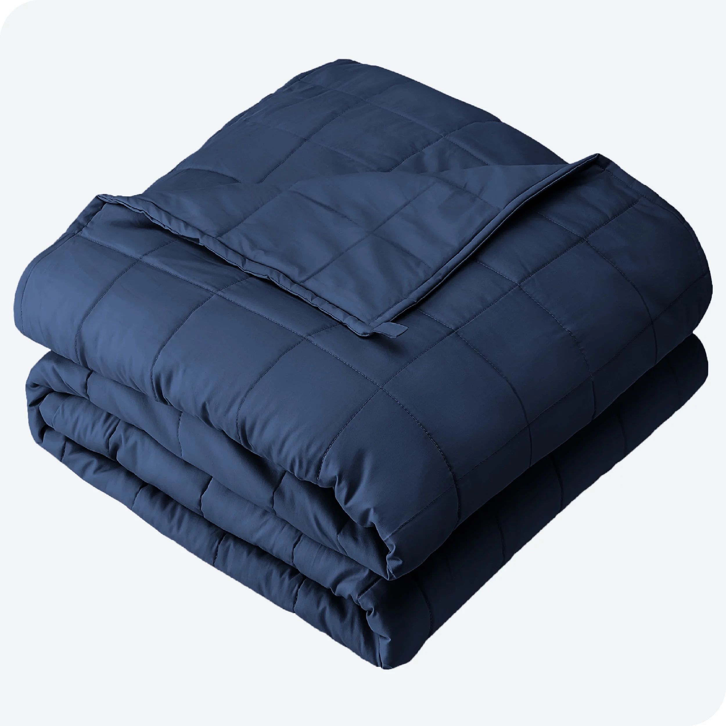 Bare Home 10lb Weighted Blanket for Kids, 40"x60", Cotton, Dark Blue | Walmart (US)