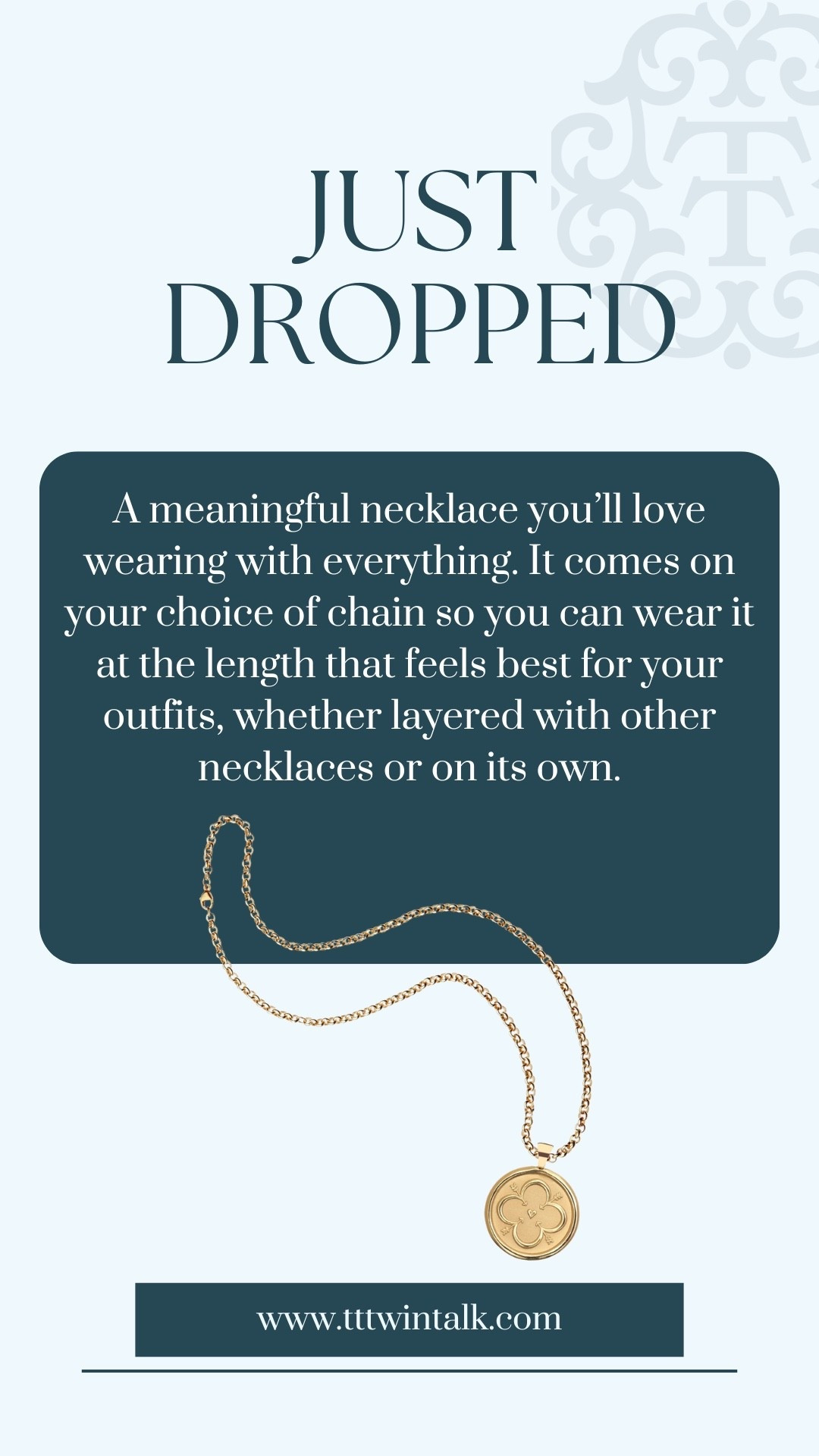 A meaningful necklace you’ll love wearing with everything. It comes on your choice of chain so you can wear it at the length that feels best for your outfits, whether layered with other necklaces or on its own.

#LTKSeasonal #LTKOver40 #LTKValentine