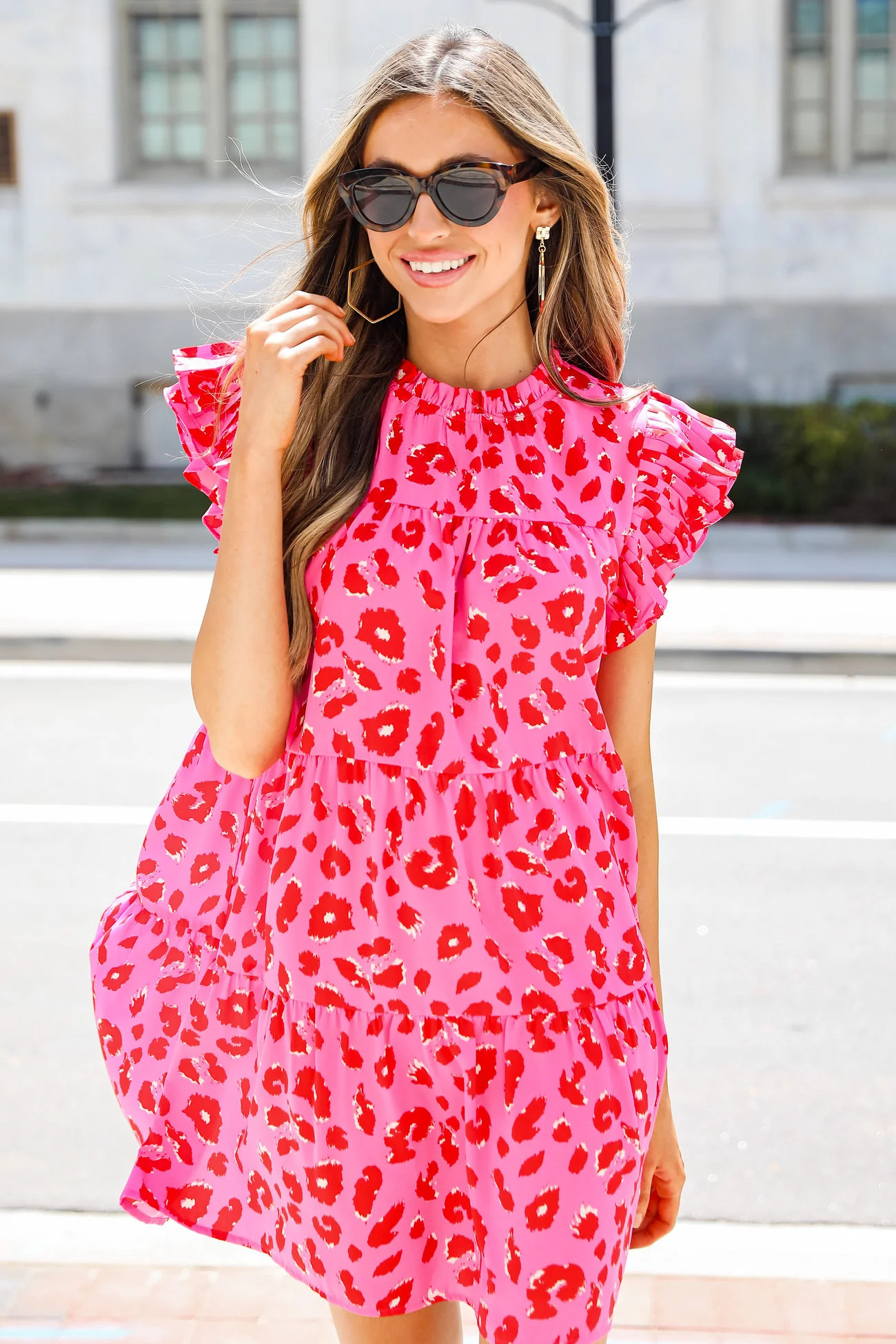 Iconic Instinct Tiered Mini Dress | Dress Up