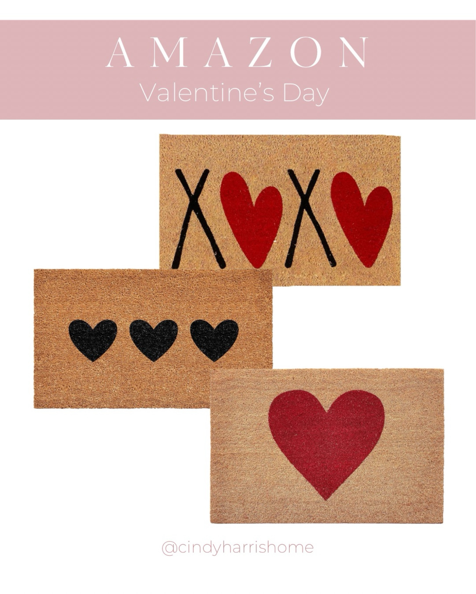 Some of the cutest Valentine’s Day doormats I’ve found on Amazon! 

Not too late to add a little touch of decor before the 14th 💕