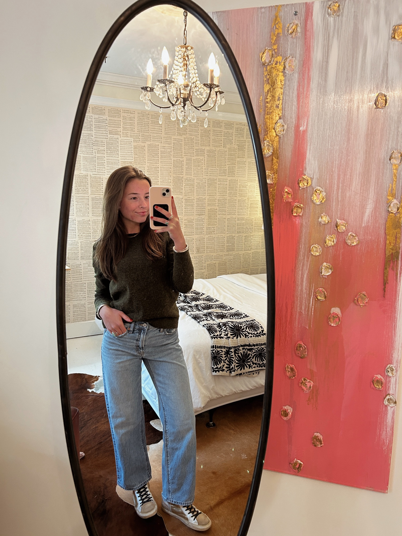 The comfiest jeans I own that are so cute and can be styled with so much! I’m wearing size 00 short🤍#casualoutfitinspo #casualoutfits #denimoutfitinspo 

#LTKGiftGuide #LTKSeasonal #LTKStyleTip