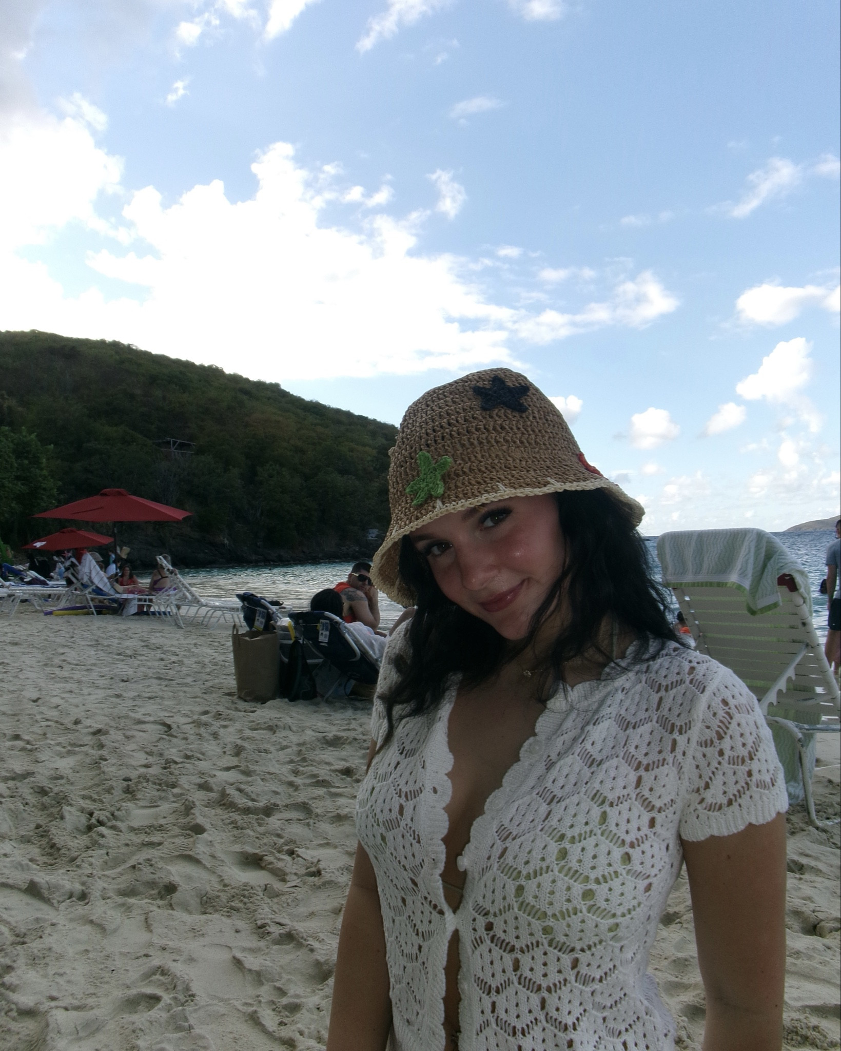 Spending this weekend in St Thomas 🇻🇬 Day One Outfit! White set from Edikted and my cute little hat is from Princess Polly 🩷  

#LTKFindsUnder100 #LTKvlog #LTKootd