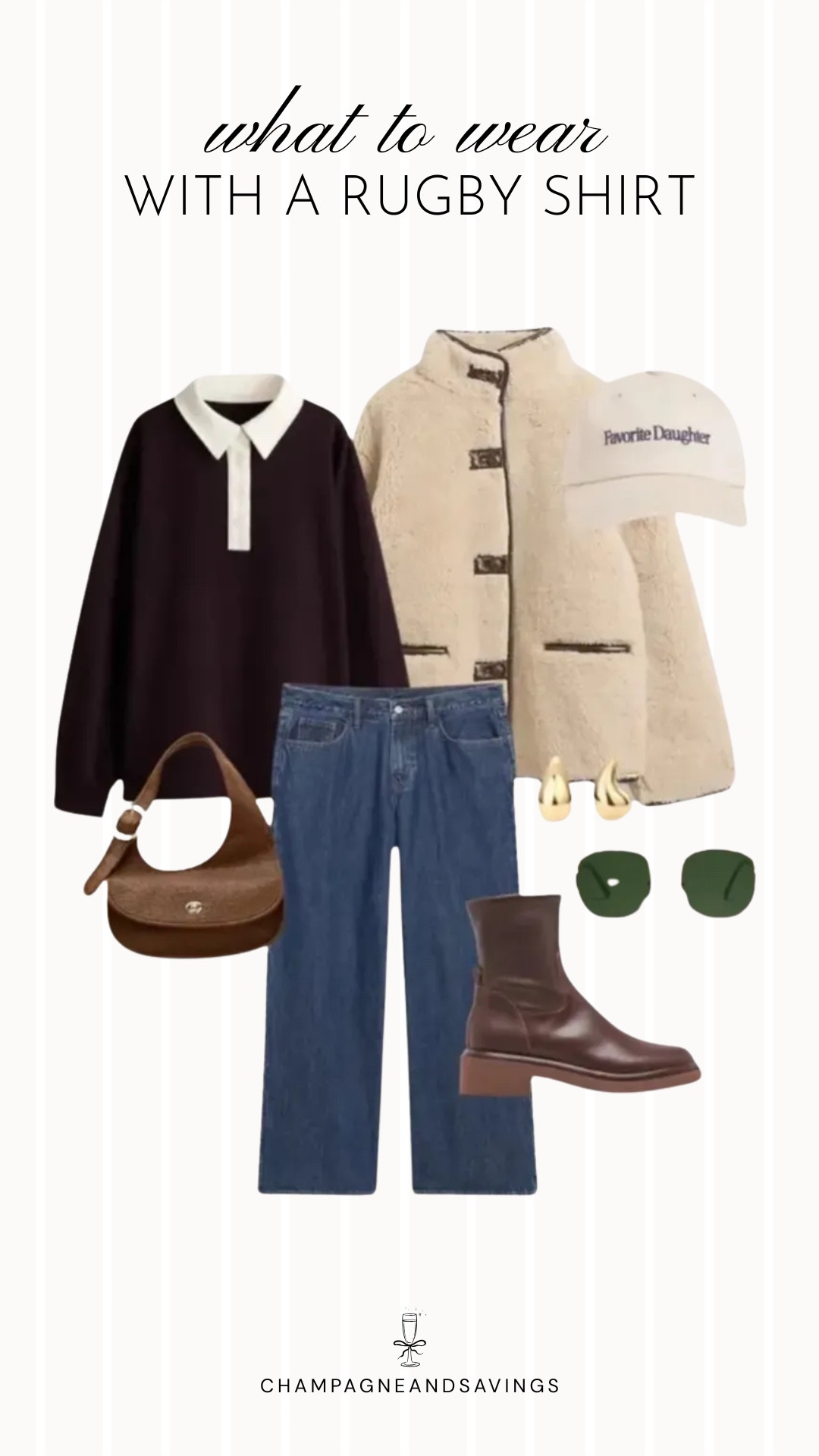 Rugby shirt outfit

#LTKootd