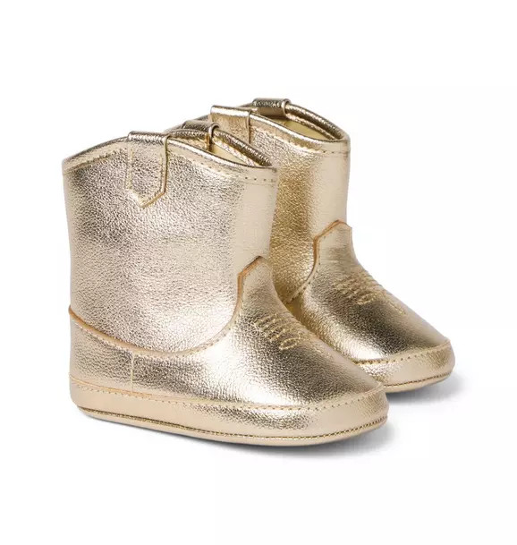 Baby Metallic Cowboy Boot | Janie and Jack