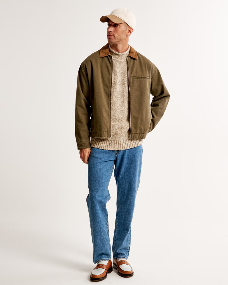 Marled Roll Neck Sweater | Abercrombie & Fitch (US)