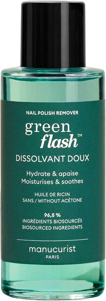 MANUCURIST • Green Flash Nail Polish Remover • Green Flash and Regular Nail Polish Remover ... | Amazon (US)