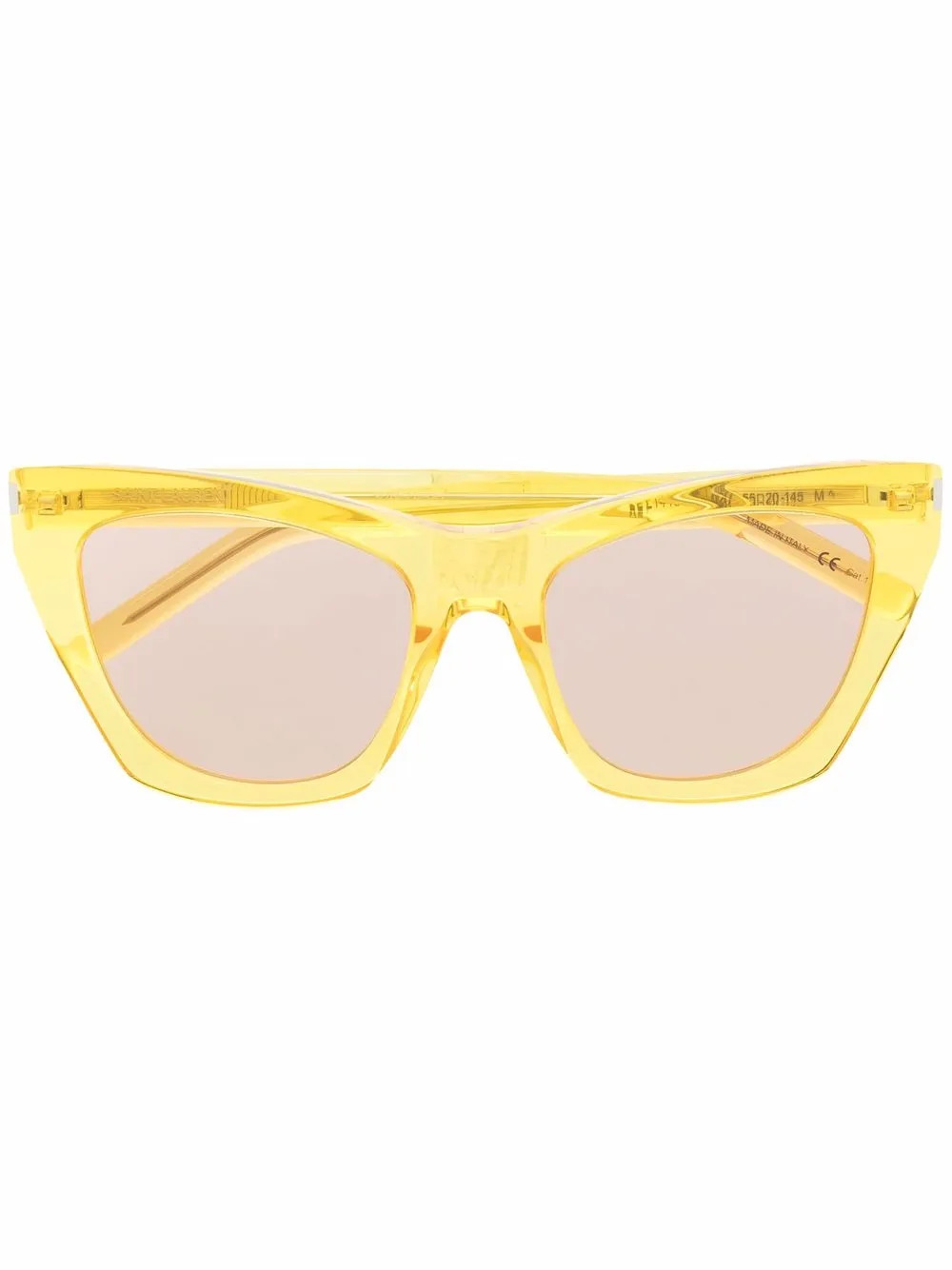 transparent cat-eye frame sunglasses | Farfetch Global