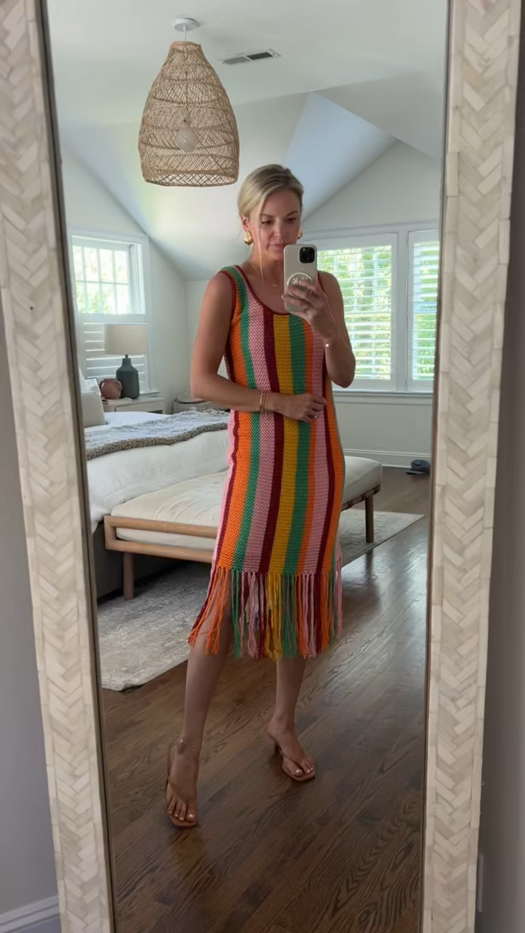 Love this dress for summer! The slip is removable and doubles as a coverup. Use code KENDALL20 for 20% off $100+
-small dress, tts, I’m 5’5
-kitten heels fit tts 

vacation dress, resort wear, summer dress 

#LTKSaleAlert #LTKStyleTip