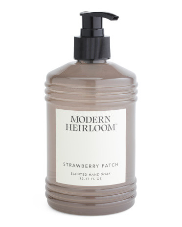 12.17oz Strawberry Patch Glass Soap | Bath | Marshalls | Marshalls