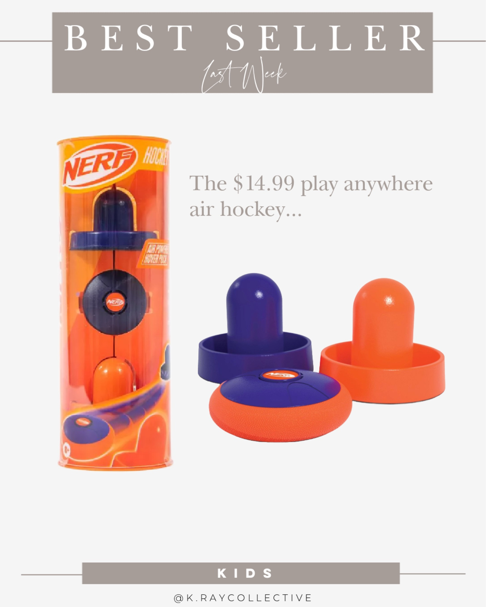 Best selling gift of the week for kids.  Loving this air hockey for any table.  Great for on the go or vacation.

#kidsgifts #toyoftheweek #airhockey #kidsgames #targetfinds