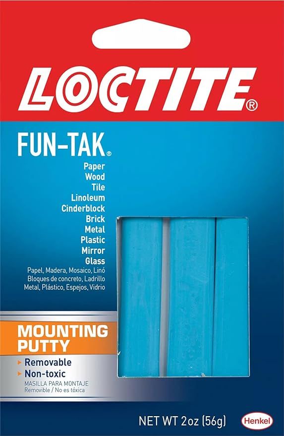 Loctite Fun-Tak Mounting Putty, 2 oz, 1, Wallet | Amazon (US)