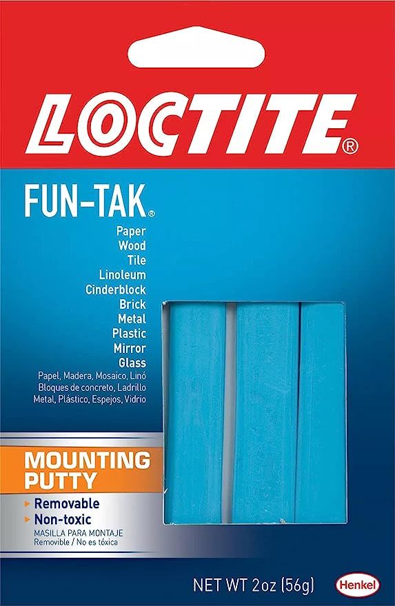 Loctite Fun-Tak Mounting Putty, 2 oz, 1, Wallet | Amazon (US)