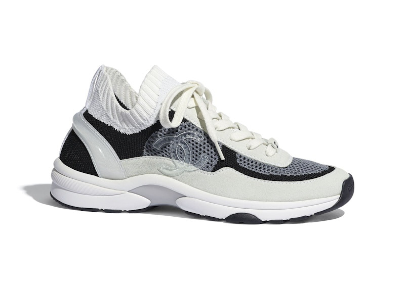 Chanel Low Top Trainer CC (Women's) Sneakers in Black/Ivory | StockX