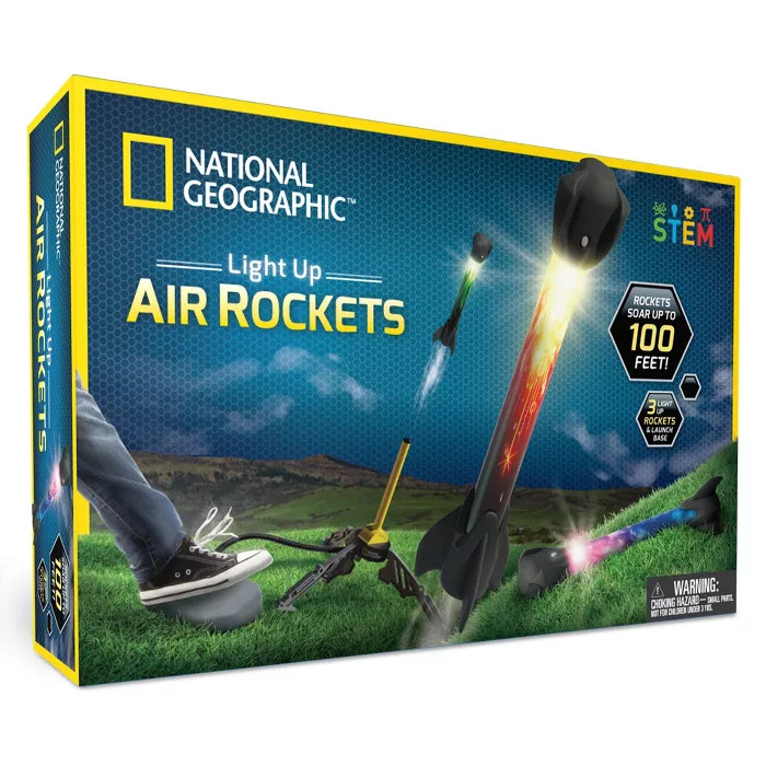 National Geographic Light Up Air Rockets Activity Set | Target