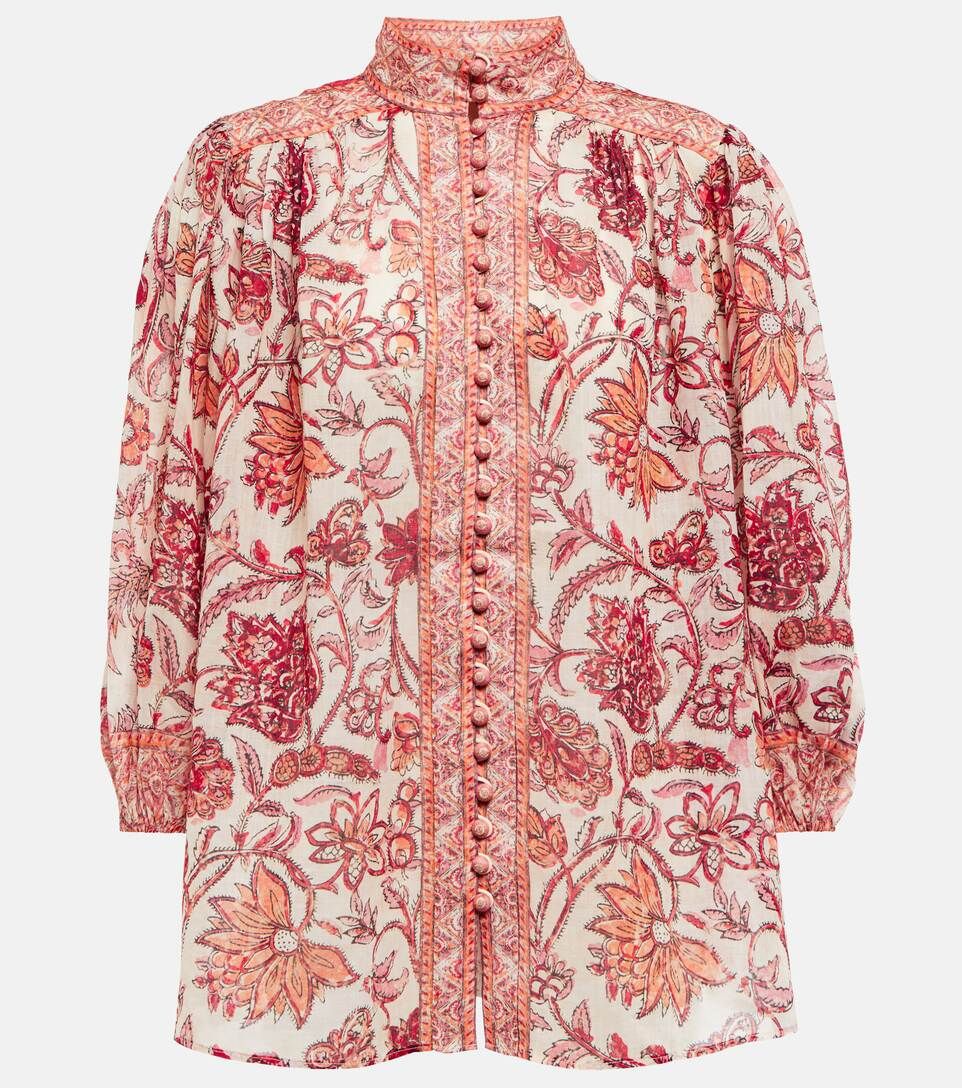 Vitali floral ramie blouse | Mytheresa (US/CA)