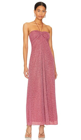 Lumiere Empire Dress in Raspberry | Revolve Clothing (Global)