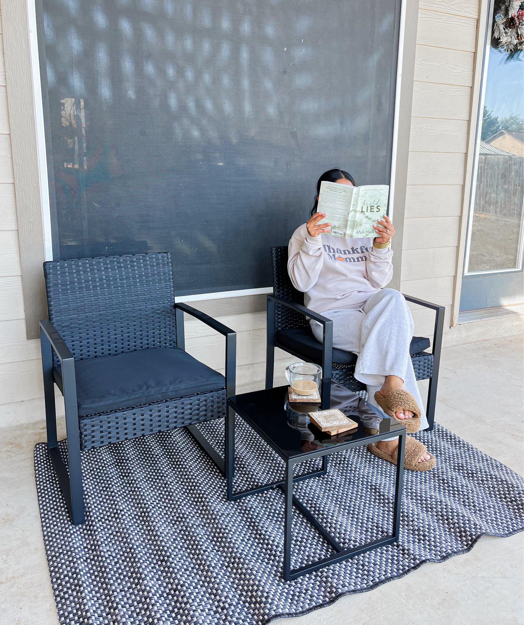 Outdoor patio furniture 

#LTKhome #LTKfindsunder100 #LTKfamily