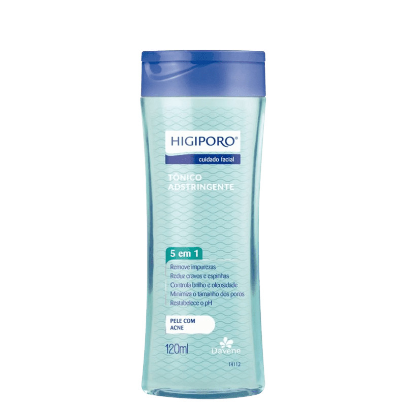 Tônico Facial Higiporo Davene Pele Com Acne 120ml | Beleza Na Web (BR)