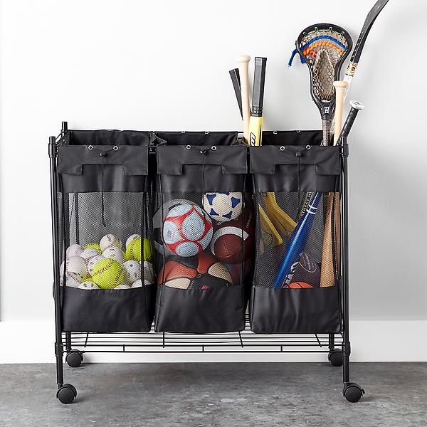 Heavy-Duty Triple Storage Bin | The Container Store