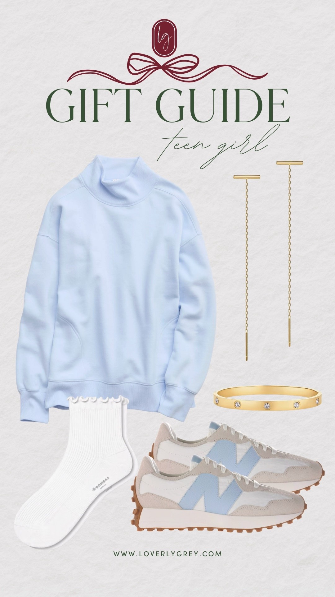 A gift bundle for a teen girl! You can definitely get any of these separately as a gift, but just thought this would be a fun Christmas gift bundle for teens!

Loverly Grey, teen girl gift ideas, college girl gift ideas, gift bundles 

#LTKGiftGuide #LTKHoliday