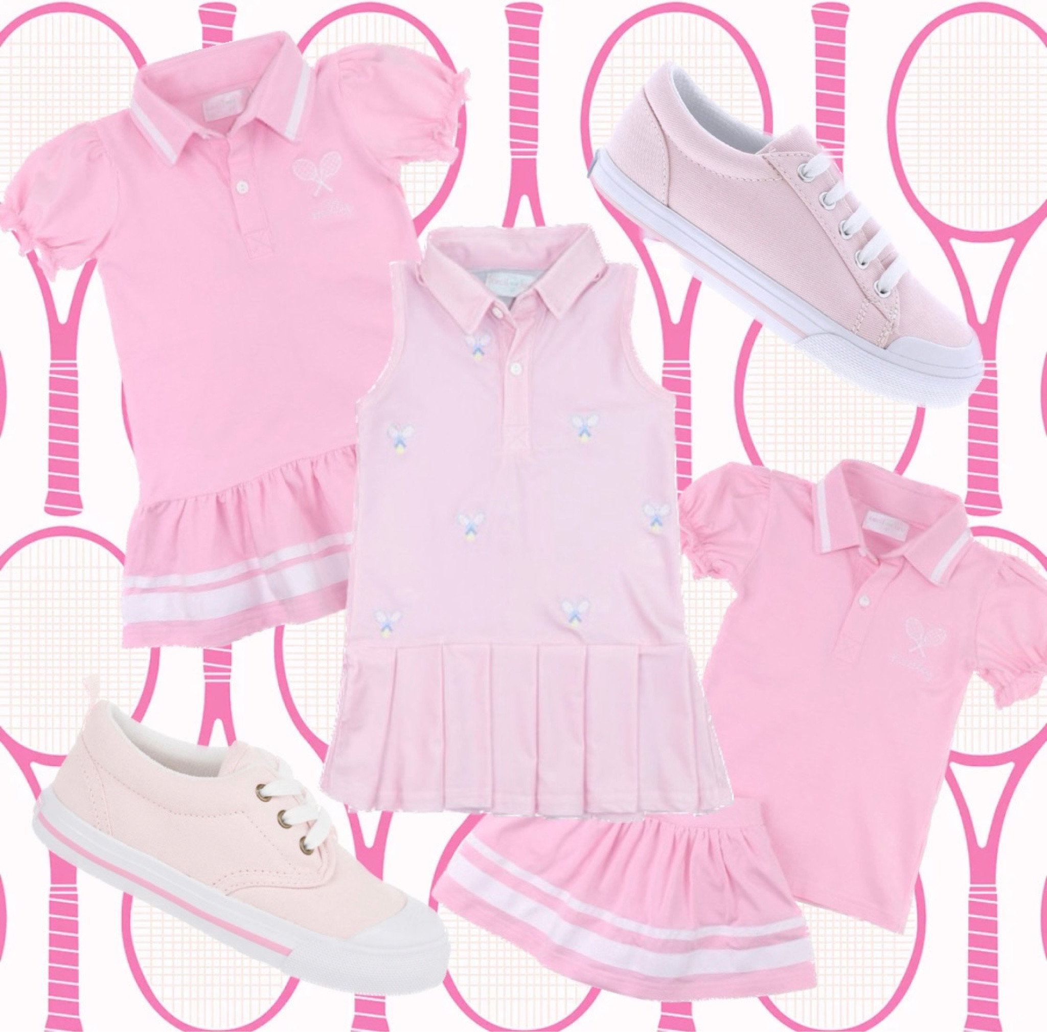 Sporty with a dash of pink for your little tennis players!

#LTKunder100 #LTKkids #LTKunder50