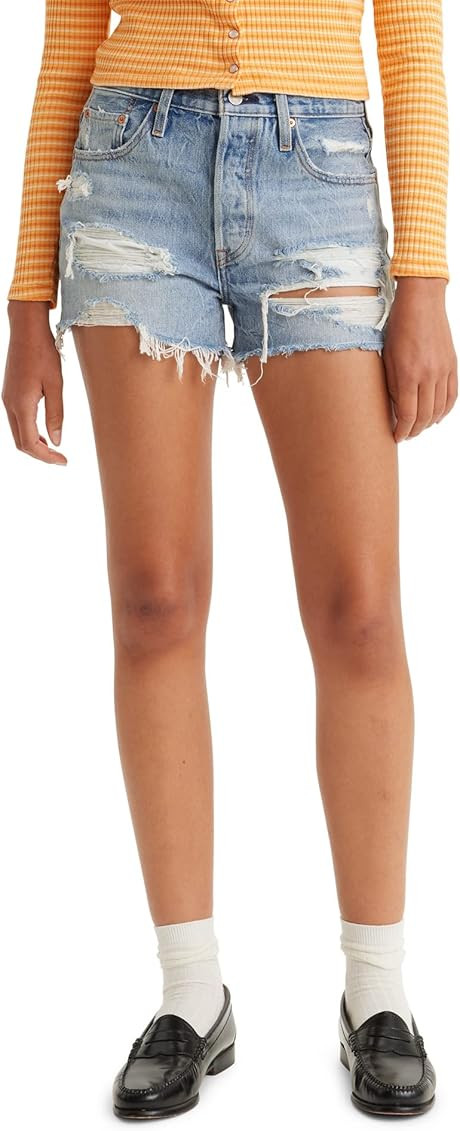 Levi's Women's Premium 501 Original Shorts ​​​​​(Also Available in Plus) | Amazon (US)