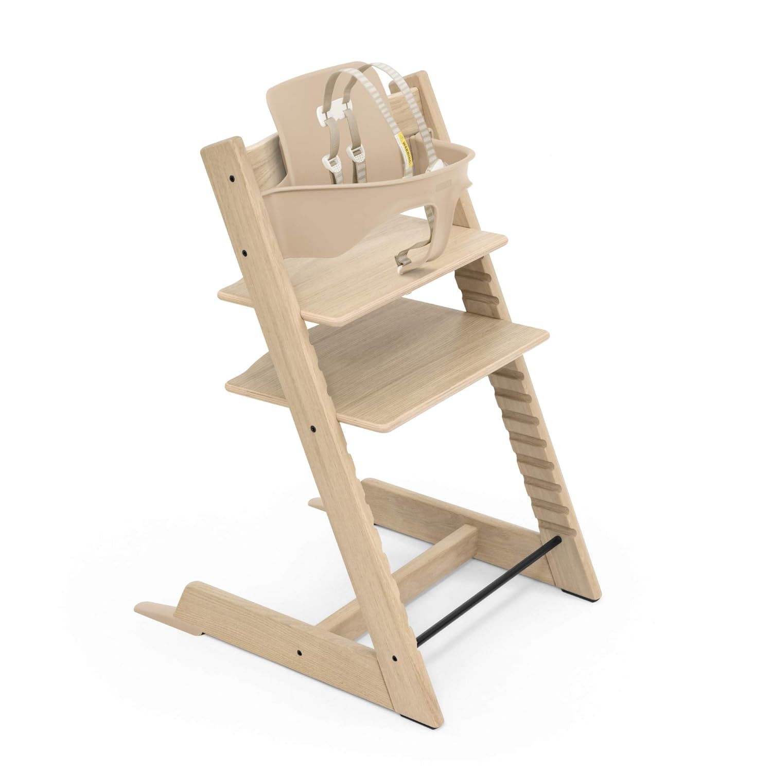 Tripp Trapp High Chair from Stokke, Oak Natural - Adjustable, Convertible Chair for Toddlers, Chi... | Amazon (US)