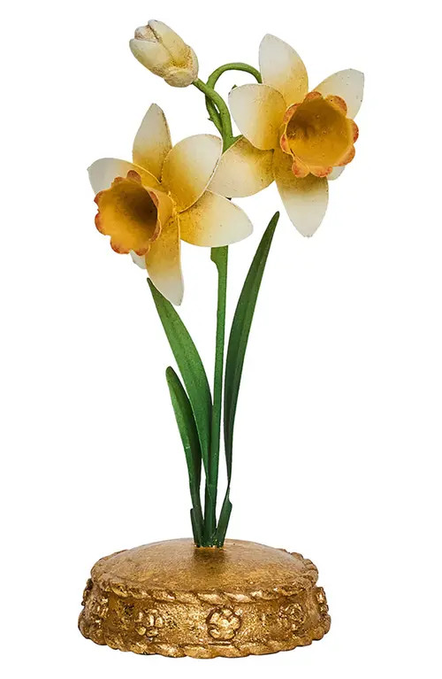 Juliska Meadow Walk Iris Place Card Holder in Yellow at Nordstrom | Nordstrom