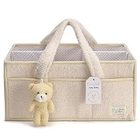 PeraBella Diaper Caddy Organizer for Changing Table, Storage Basket for Wipes, Gift for Baby Show... | Amazon (US)
