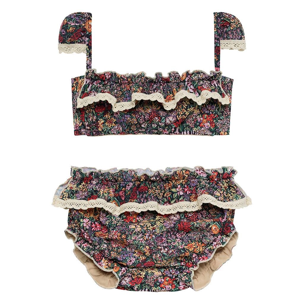 Mara Floral Mini Cabana Bikini Set | Montce