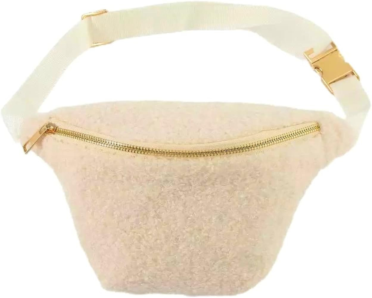 BKLYN LNDN Coffee Sherpa Fanny Pack for women men fashionable waist packs cute gifts disney sling tr | Amazon (US)